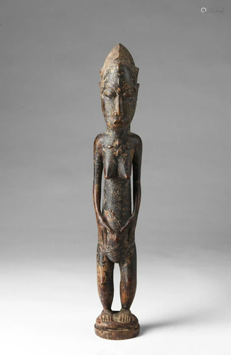 Arte africana Female figure, BaulÃ©Ivory Coast.