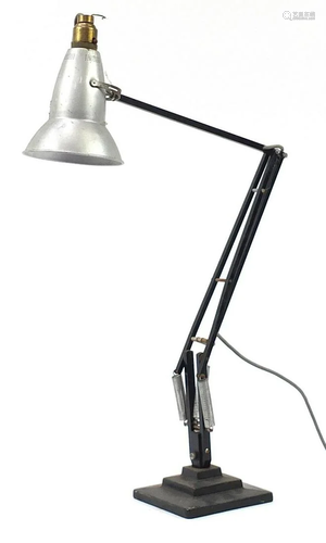 Vintage Herbert Terry three step Anglepoise lamp