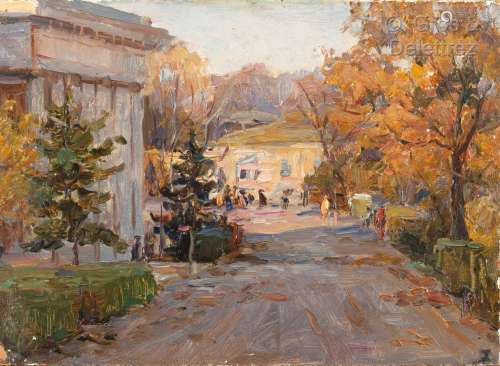 Vladimir GORBOUNOV (Né en 1919), Ecole de Moscou Palais à l ...