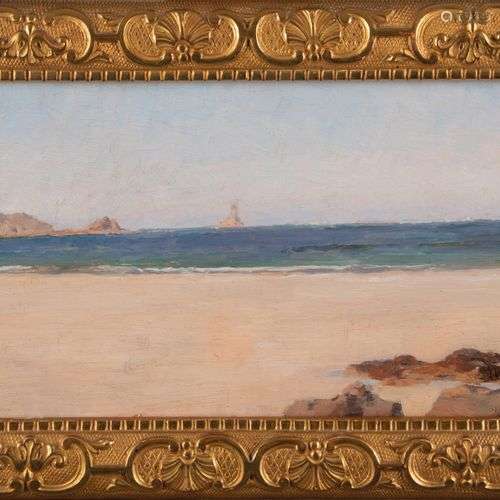 Charles DULAC (1866-1898) La baie des Trépassés, la Pointe d...
