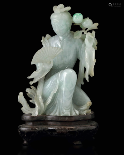 A jadeite group, China, Republic, 1900s