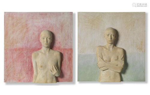 BRUNO WALPOTH Lot composed of n.2 artworks. Lee; Alice.