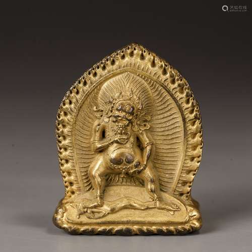 Gilt Bronze Buddha