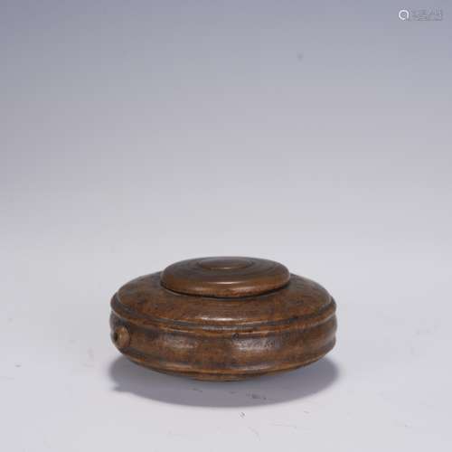 yingzi wooden water bowl, Qing Dynasty