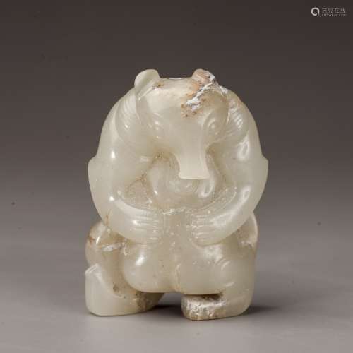 jade Beast, Han Dynasty, china