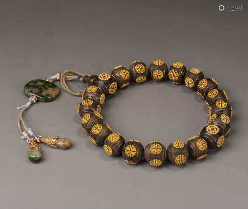 Aloes Bracelet, Qing dynasty