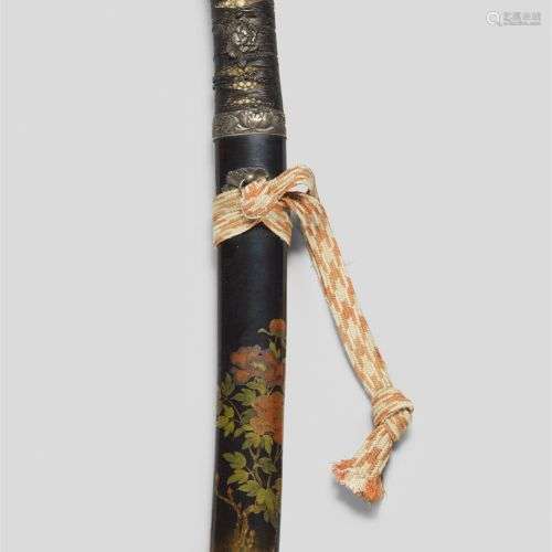 Tanto, période Edo Lame : L 21,4 cm, hira zukuri, mitsu mune...