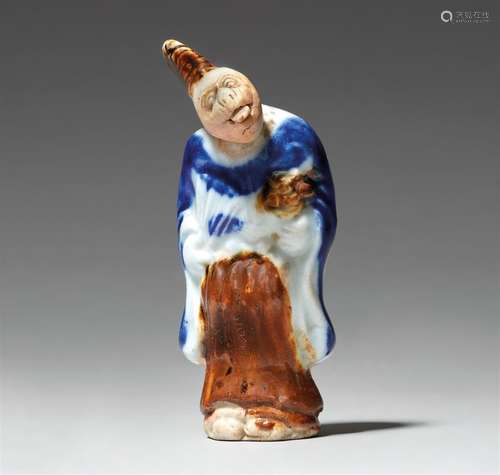 Un singe comme danseur de manzai. Porcelaine. Hirado. 19ème ...