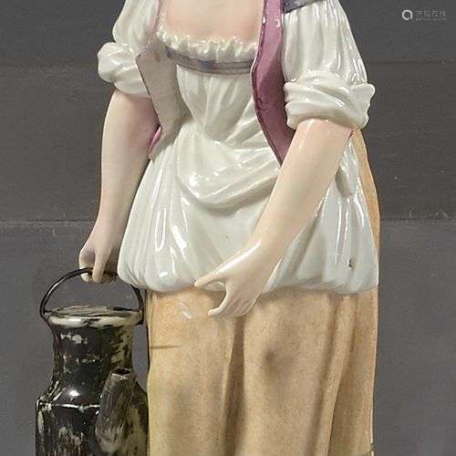 Statuette en porcelaine de Zurich du XVIIIe siècleMarque en ...