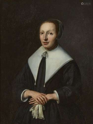 Attribué à Thomas de KEYSER (1596/97-1667) Portrait de dame ...