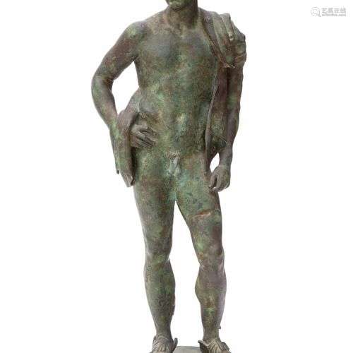 A bronze sculpture of Perseus