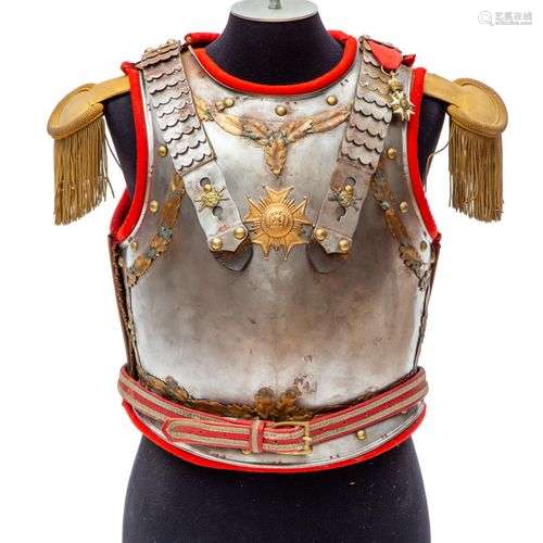 An imitation French officers cuirass, after Model 1807