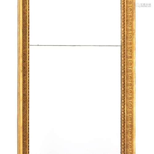 A Dutch giltwood mirror