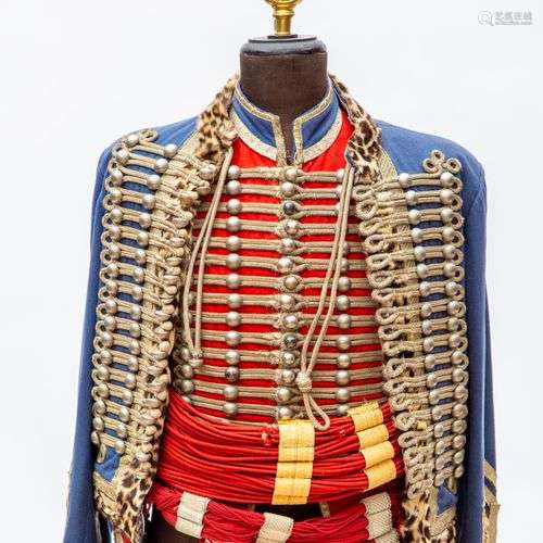 A copy of a pelisse and dolman with two sashes for a hussar,...