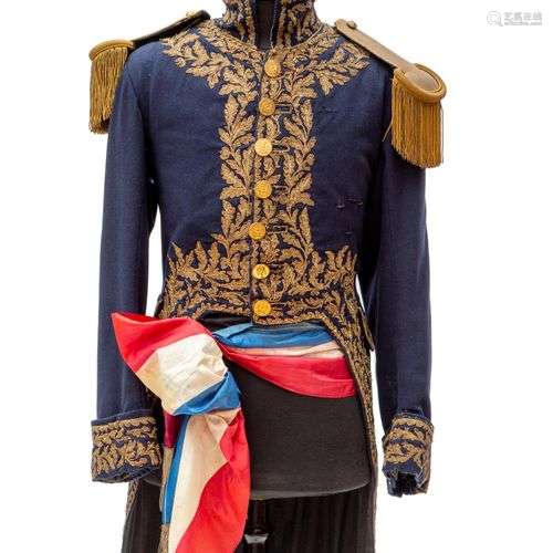 A copy of a French First Empire marshals or generals uniform...
