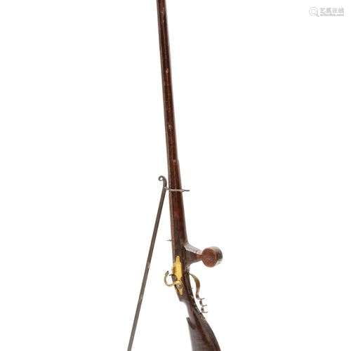 A 15 mm caliber, Dutch matchlock musket