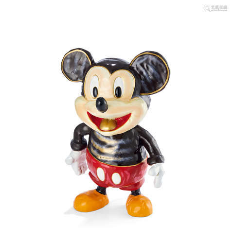 Katherine Bernhardt 2020年 What’s Up Mickey Sculpture 铜雕