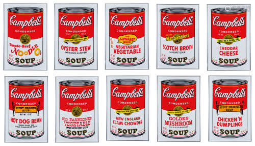安迪·沃霍尔 2015年 Campbell’s SoupⅡ Portfolio -10 prints（Sun...