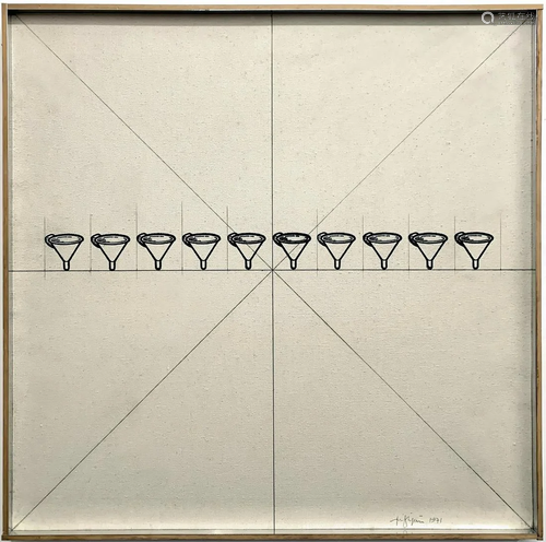 TINO STEFANONI, Gli imbuti, 1971