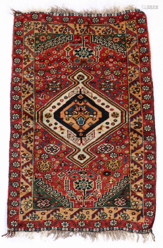 Qashqa'i Rug, Southwest Persia, Ca. 1875