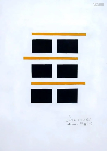 MAURO REGGIANI, Composizione, 1971