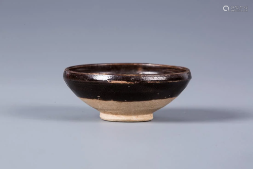 A CIZHOU KILN BLACK GLAZED TEA CUP