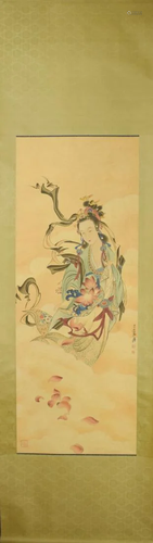 CHINESE PAINTING OF AN IMMORTAL, CHANG DAI-CHIEN