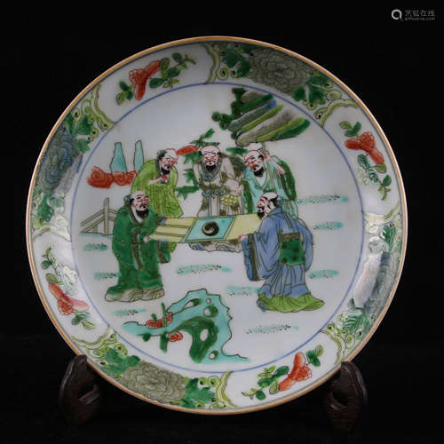 a wucai immortal birthday dish