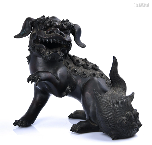 BRONZE BEAST INCENSE BURNER