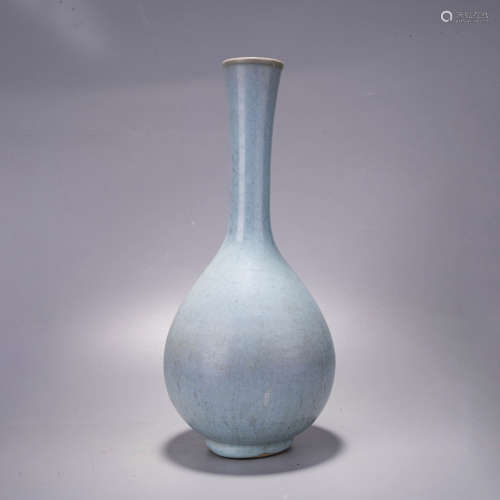 A jun ware necked bottle vase