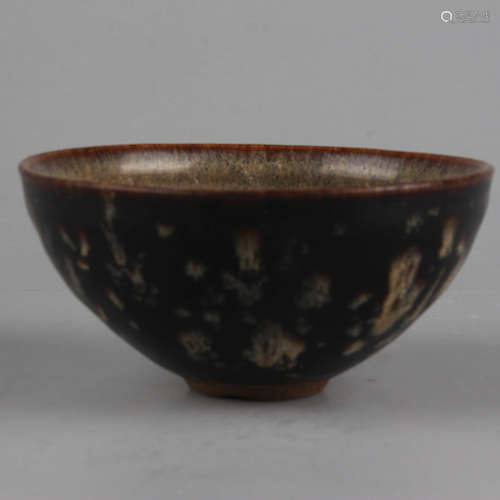 A jizhou kiln phoenix bowl