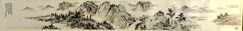 A CHINESE PAINTING OF LANDSCAPE