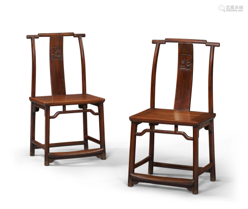 A PAIR OF JUMU SIDE CHAIRS