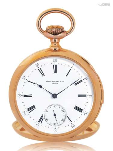 Patek Philippe, montre de poche à répétition minutes, 1889.o...