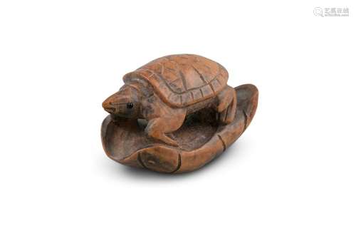 *GYOKUSEKI 玉石 : NETSUKE KATABORI EN BOIS 