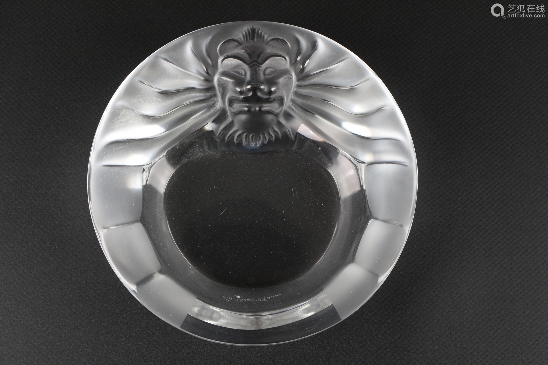 Lalique Tete De Lion Schale French Crystal Tray Deal Price Picture Lalique Tete De Lion Schale French Crystal Tray Deal Price Picture