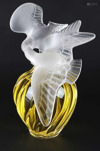 Riesiger Lalique Schaustück Nina Ricci L'Air du Temps Parfum...