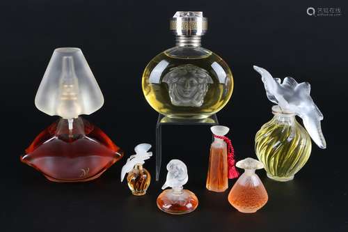 Parfum Konvolut u.a. Lalique und Salvador Dali, parfume flac...