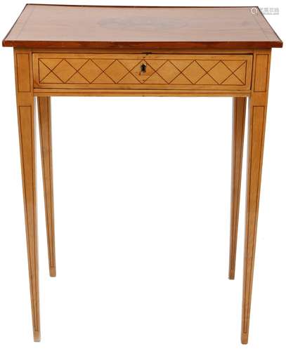 Biedermeier Beistelltisch 19. Jahrhundert, sidetable 19th ce...