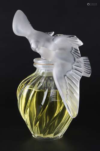 Riesiger Lalique - Nina Ricci L'Air du Temps Parfum-Schaustü...