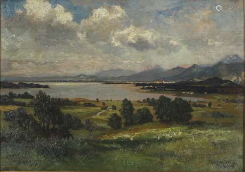 Fritz Halberg-Krauss (1874-1951) Starnberger See, landscape ...