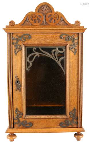 Jugendstil Apothekerschrank, apothecary cabinet,