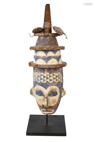 Große Kultmaske, Bayaka Kongo, african tribal cult mask,