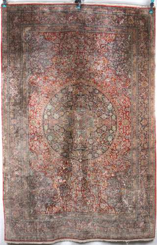 Seidenteppich 186x123, silk carpet,