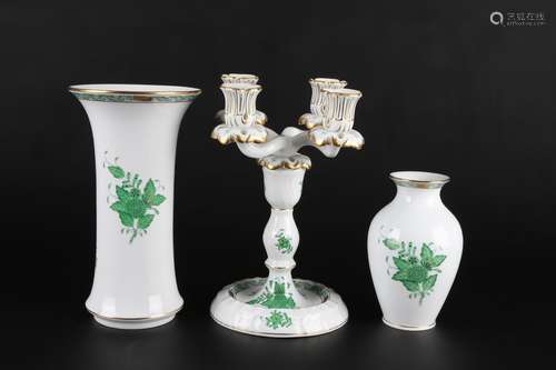 Herend Apponyi Vert Zierporzellan, decorative porcelain,