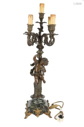 Figurenleuchter, Frankreich um 1900, figure chandelier, fran...