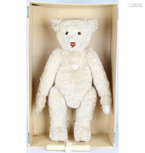 Steiff riesiger Teddybär 1908 Relpica 1994, Steiff stuffed a...