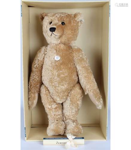 Steiff riesiger Teddybär 1909 Relpica 1995, Steiff stuffed a...