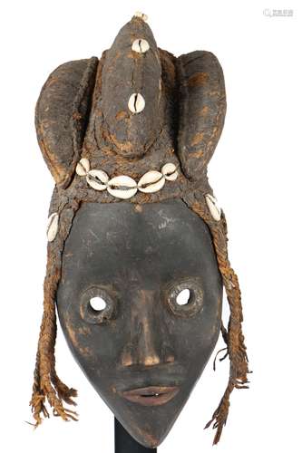 Kultmaske, Liberia / Elfenbeinküste, african tribal cult mas...