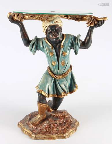 Mohren - Beistelltisch, figural sidetable,